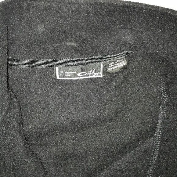 Oakley Black Zip Up Fleece Jacket - Picture 4 of 7